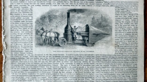 Illustrate Times Section of the "Illustrated Times" printed in London for Saturday July 27, 1861. Includes several pictures of various...